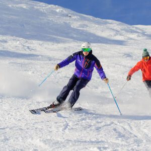 Farellones y Valle Nevado panoramico